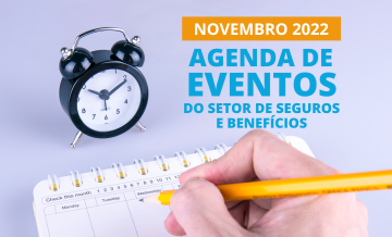 Agenda de eventos do setor de seguros e benefícios