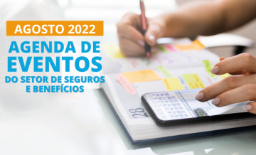 Agenda de eventos do setor de seguros e benefícios