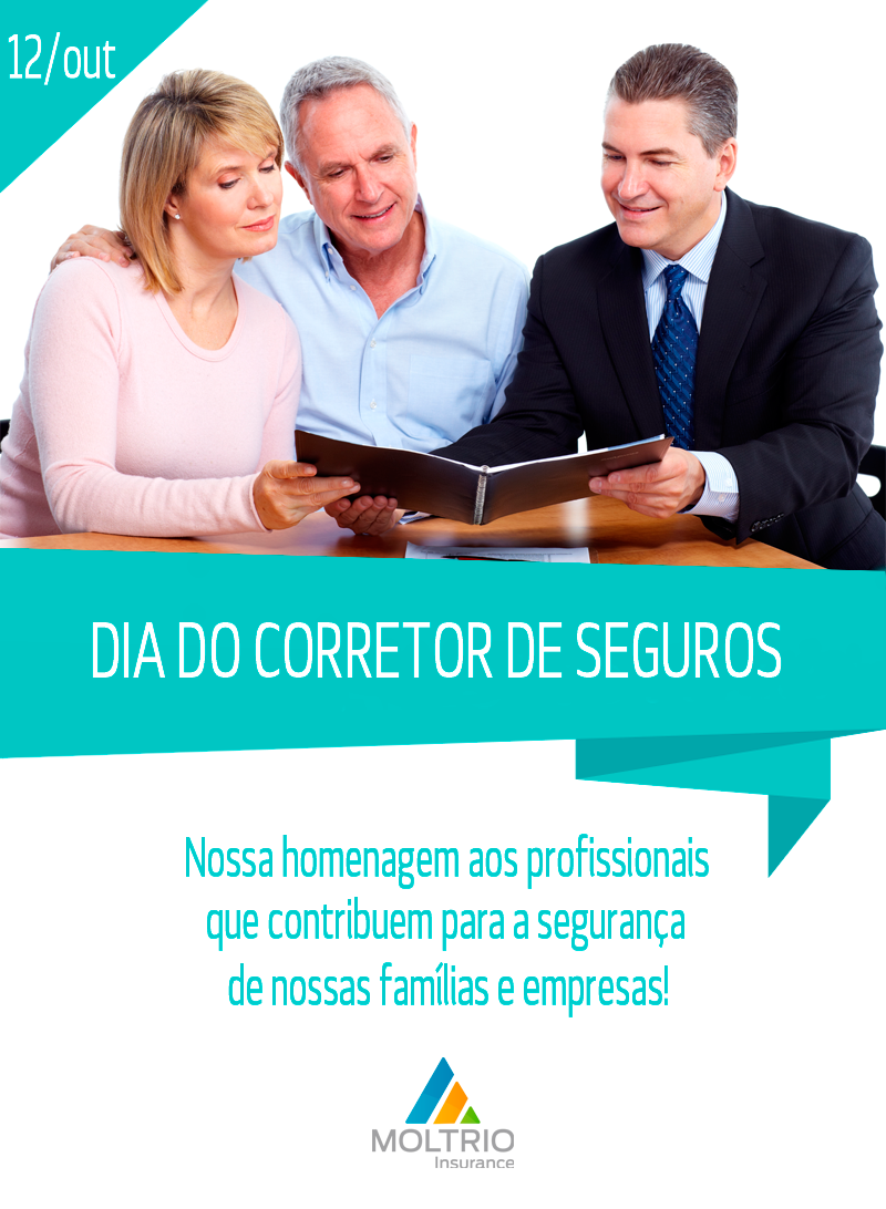 12 de outubro, dia do corretor de seguros - Moltrio